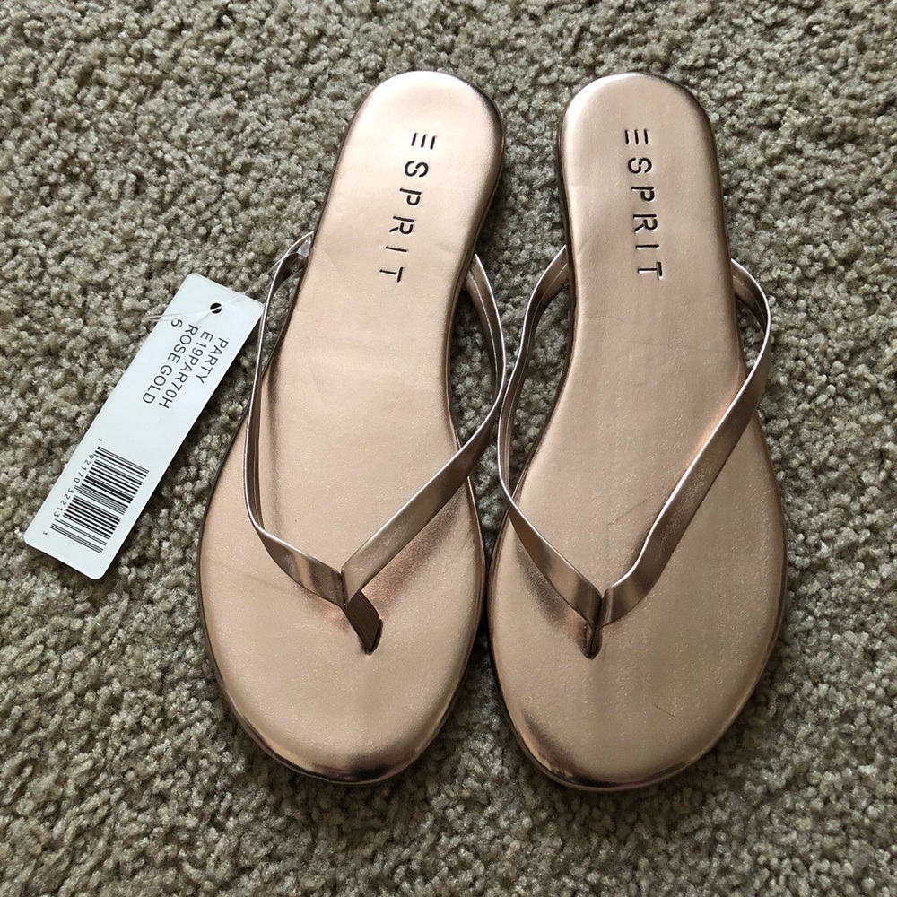 Esprit Rose Gold Slippers